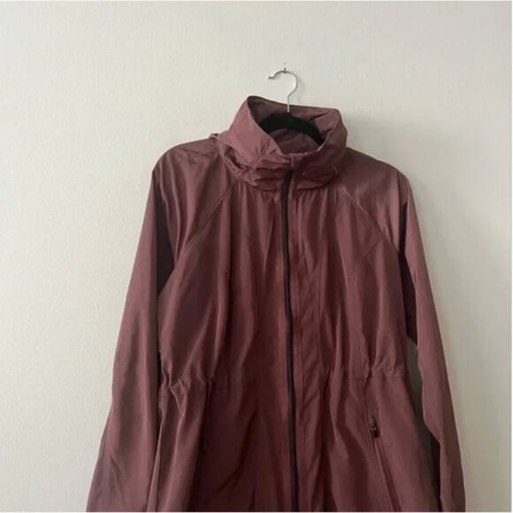 Athleta Drip Drop Longline Jacket in Hearth Rose - Picture 4 of 9